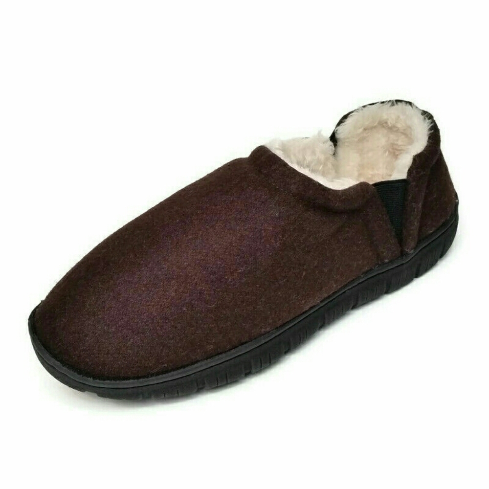 Homitem Mens House Slippers Size 9 Fuzzy Lining